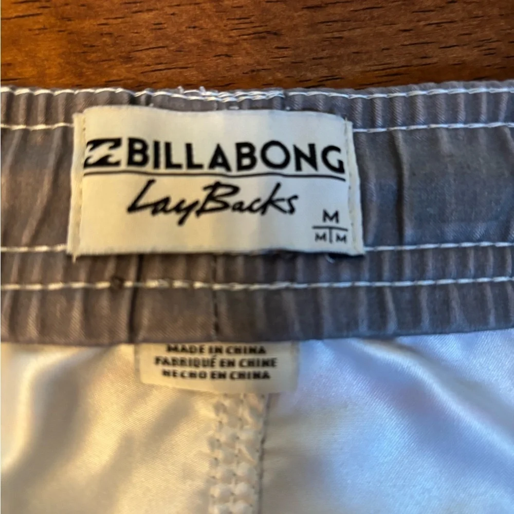 Billabong boys sz medium SHARK Print Swim Shorts